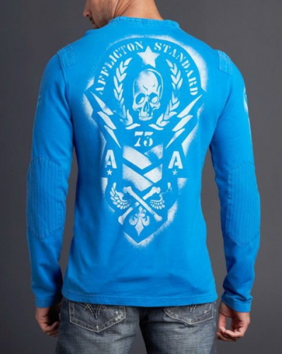 Affliction Warrant LS Henley sweatshirt price